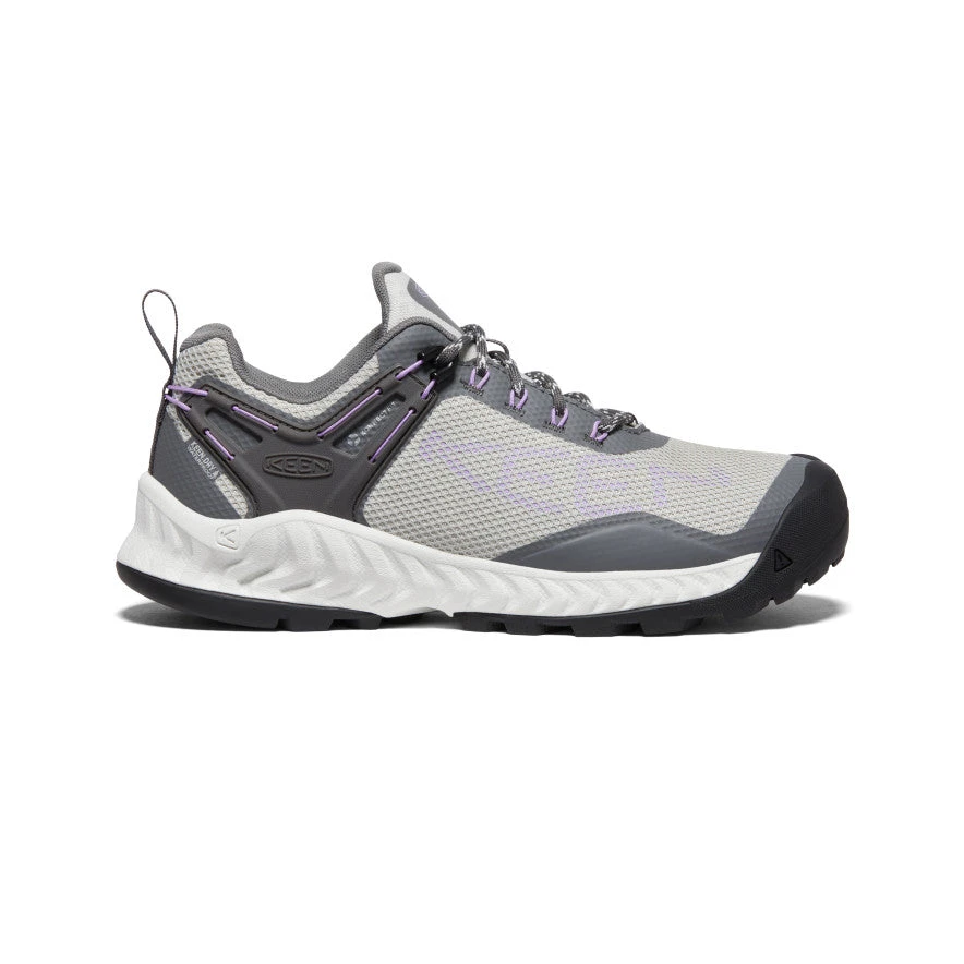 Keen Women's NXIS EVO Waterproof Shoe | Steel Grey/English Lavender 3 Keen Women's NXIS EVO Waterproof Shoe | Steel Grey/English Lavender