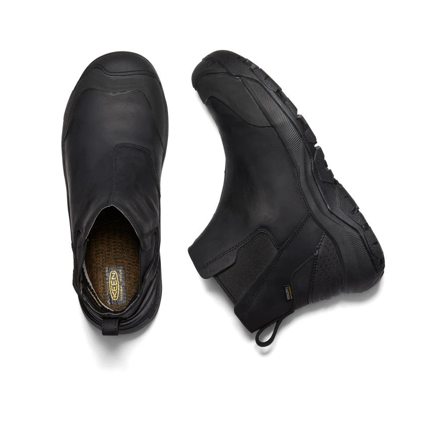 Keen Men's Revel IV Waterproof Chelsea | Black/Black 6 Keen Men's Revel IV Waterproof Chelsea | Black/Black - Image 4