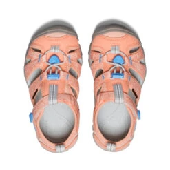 Keen Little Kids' Seacamp II CNX | Papaya Punch/Marina -Keen d2c650b676a3159b4002244d1b16dd003494baaf