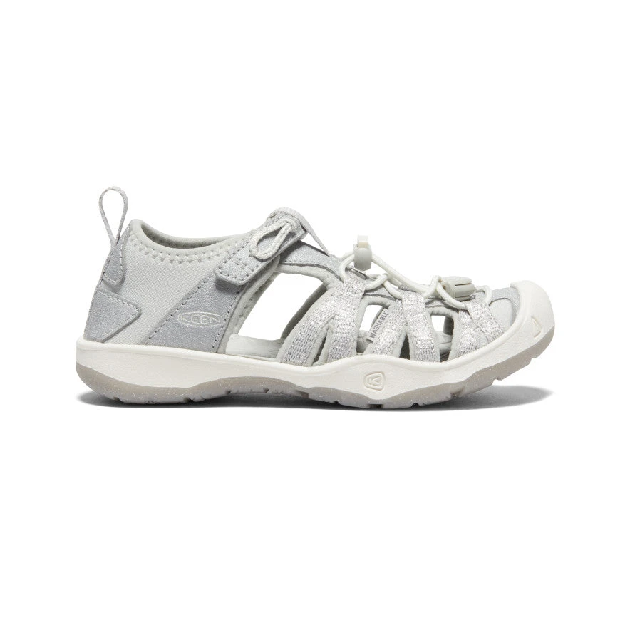 Keen Little Kids' Moxie Sandal | Silver 3 Keen Little Kids' Moxie Sandal | Silver