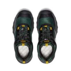 Keen Big Kids' Wanduro Waterproof Shoe | Black/Greener Pastures -Keen ded641ba202e03efbc06d09dd6c6d54b4fa97180