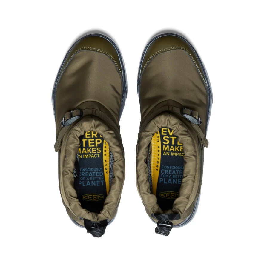 Keen Women's Hoodromeo Waterproof Slip-On Boot | Dark Olive/Black 6 Keen Women's Hoodromeo Waterproof Slip-On Boot | Dark Olive/Black - Image 4