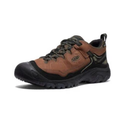 Keen Men's Targhee IV Wide Waterproof Hiking Shoe | Bison/Black -Keen e5f05dc47f5e615940e54b38c09933ebf7d96871