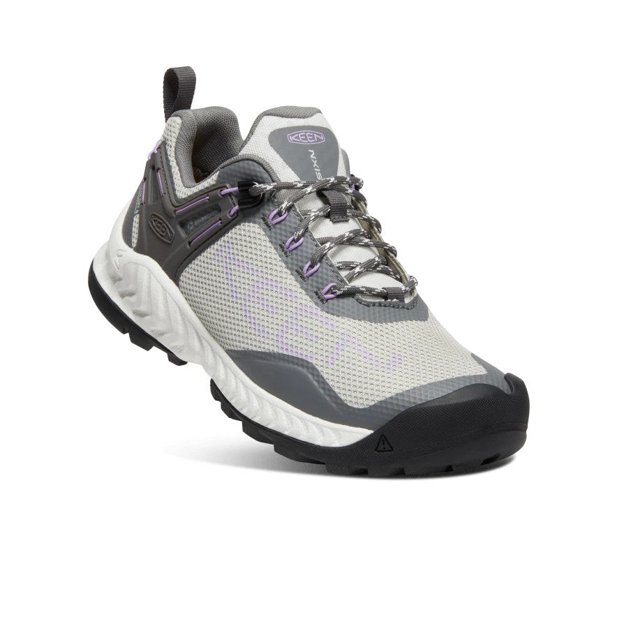 Keen Women's NXIS EVO Waterproof Shoe | Steel Grey/English Lavender 5 Keen Women's NXIS EVO Waterproof Shoe | Steel Grey/English Lavender - Image 3