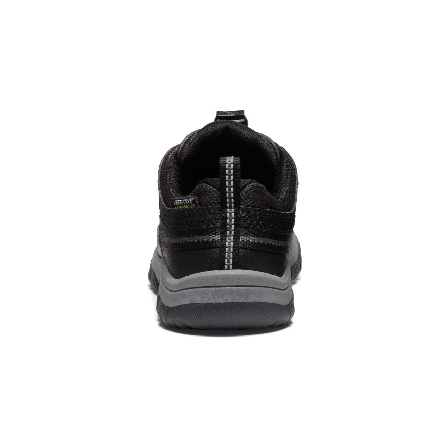 Keen Big Kids' Targhee Waterproof Shoe | Black/Steel Grey 7 Keen Big Kids' Targhee Waterproof Shoe | Black/Steel Grey - Image 5