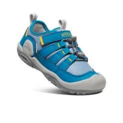 Keen Little Kids' Knotch Hollow Sneaker | Blue Shadow/Mykonos Blue -Keen fe306c213e3cc0fac557b53ff4b4be383ddce5af